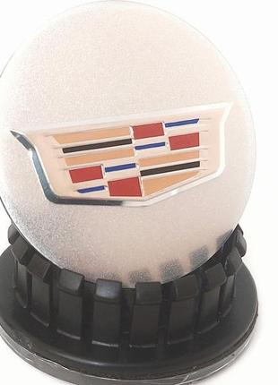 Ковпачок заглушка на диски cadillac срібло (67мм) 9597375