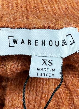 Новый свитер с вырезом warehouse6 фото