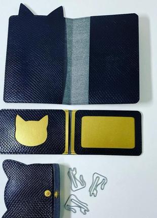 Котик обкладинка на паспорт2 фото