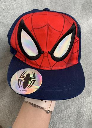 Детская кепка на 2-4 года spider man человек паук marvel