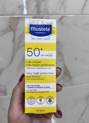 Новый солнцезащитный лосьон mustela1 фото