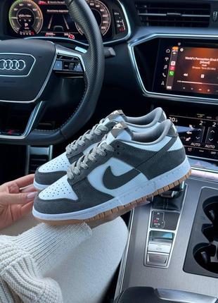 Женские кроссовки nike sb dunk low smoke grey 36-37-38-39-40-41