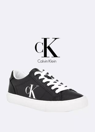 Женские кроссовки кеды кожаные calvin klein кельвин клейн оригинал