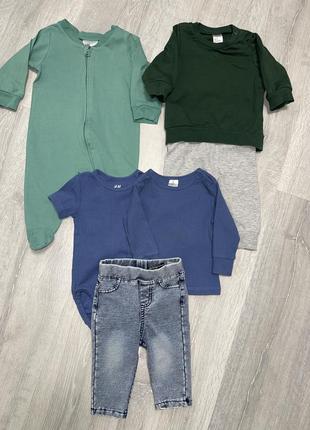 Комплект одежды h&m, 2-4мес