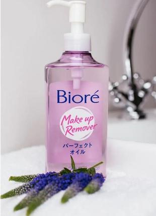 Biore make up remover гідрофільна олія для зняття макіяжу очищення обличчя1 фото