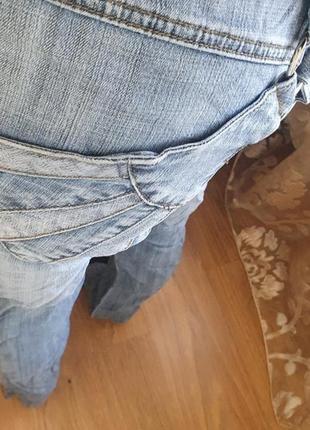 Коттоновые новые джинсы прямые / клеш палаццо.25,30р6 фото