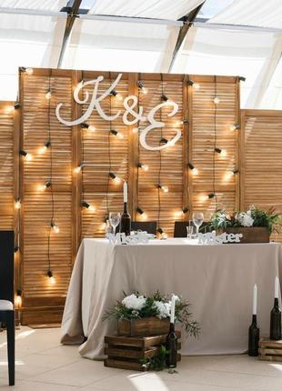 Инициалы, надписи в президиум.