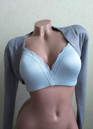 Брендовнае болеро. кардиган. накидка. укороченная кофта. серый.