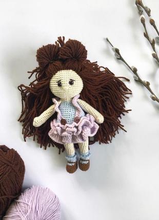 Кукла в’язана крючком