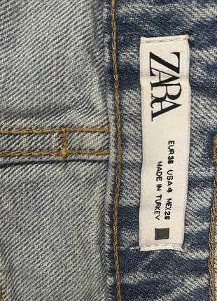 Джинсовые шорты zara5 фото