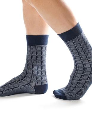 Шкарпетки чоловічі 100% бавовна жакард якісні комфортні підвищена зносостійкість оскар jill anthony2 фото