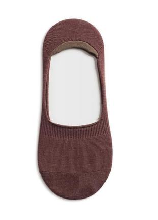 Шкарпетки чоловічі 100% бавовна якісні сліди з силіконом короткі безшовні jill anthony5 фото