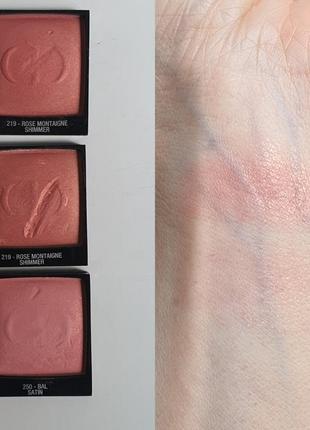 Устойчивые румяна dior rouge blush4 фото