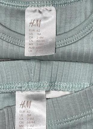 Комплект одежды h&m, 2-4мес9 фото