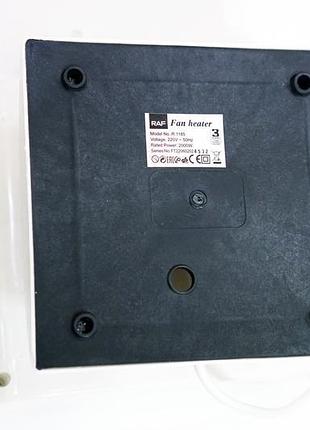 Електрообігрівач тепловентилятор raf 1185 2000w org 10