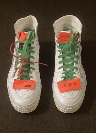 Кроссовки off white p 43-44 оригинал