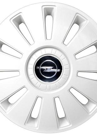 Ковпаки колісні opel r16 білі 4 шт.