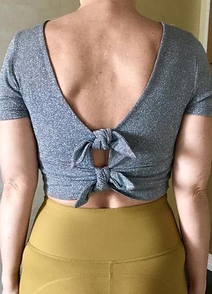 Topshop люрексовий топ