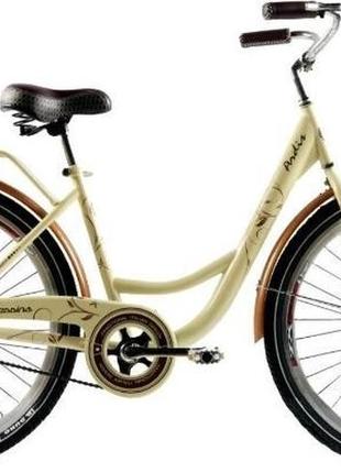 Жіночий велосипед ardis messina 26" 17" бежевий / міський /...