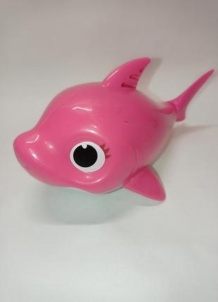 Озвученная игрушка для ванной акуленок мама акула baby shark zuru1 фото