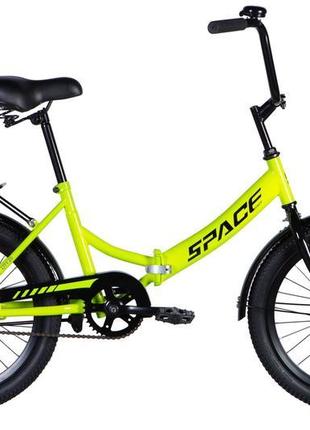 Велосипед st 20" space-050 рама — гальмівна з багажником задн ...