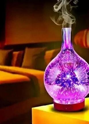 Скляний зволожувач повітря у формі вази star light org