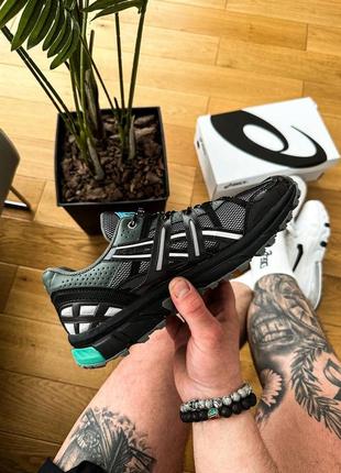 Matin kim x asics gel-sonoma 15-50"black/pure/silver"чоловічі якісні зручні в носінні8 фото