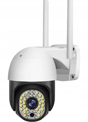 Ip wi-fi камера c18 3mpx tuya app з віддаленим доступом вуличн...