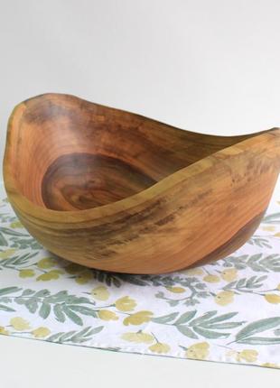 Дерев'яна фруктовниця ручної роботи (1404)передзамовлення