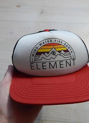 Кепка тракер vintage element skateboards tracker hat