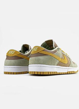 Nike dunk low dusty "olive "мужские качественные удобные в носке5 фото