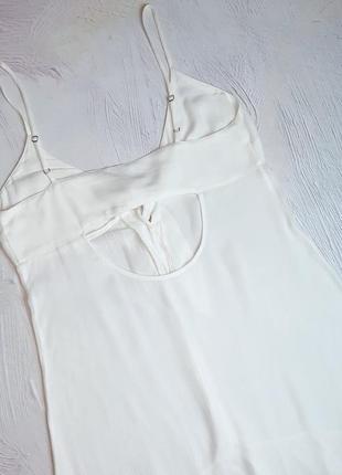 Великолепное белое платье миди-платье, размер 46 - 484 фото