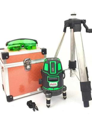Лазерний рівень нівелір (планувальник) al-fa alnl02 зелений промінь 50 м