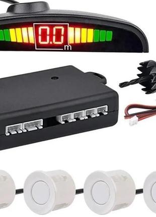 Парктронік на 4 датчики білий org