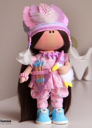 Интерьерная кукла. кукла трикотажная. кукла из ткани. кукла тыквоголовка. кукла тильда4 фото