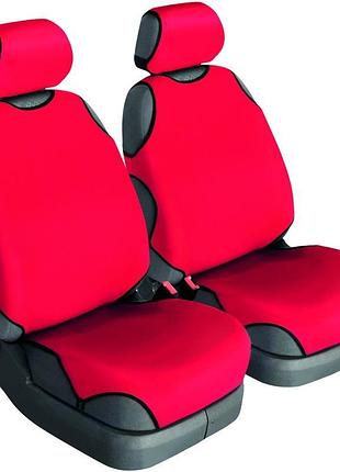 Автомайки універсальні beltex cotton 1+1 червоні без підголівн...