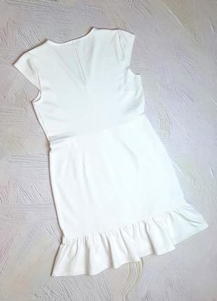 💝2+1=4 стильна базова приталена біла сукня плаття anna field, розмір 44 - 465 фото