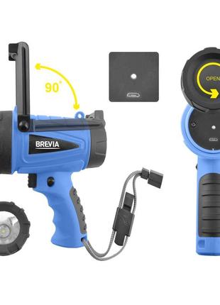 Ліхтар для сто гаража або кемпінгу ручний світлодіодний brevia...