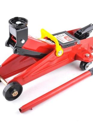 Домкрат підкатний гідравлічний 2 т (125-310 мм) carlife у плас...