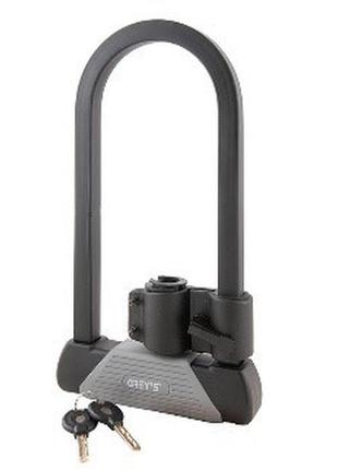 Велосипедний замок greys u-lock скоба з кріпленням замок на ве...