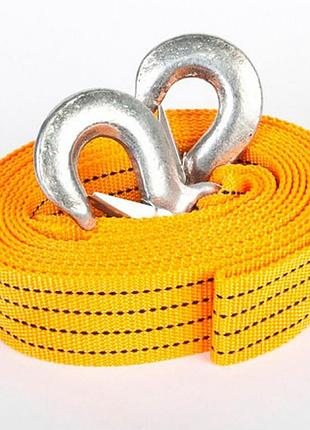 Буксувальний трос стрічка carlife 3 т 4 м (tr702)