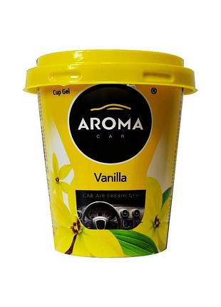 Ароматизатор aroma car cup vanilla 92782