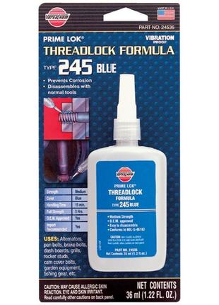 Нарізний герметик versachem threadlock blue 36 мл