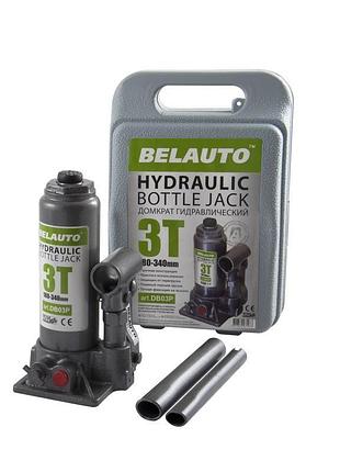 Домкрат пляшковий belauto db03p 3т 180-340 мм
