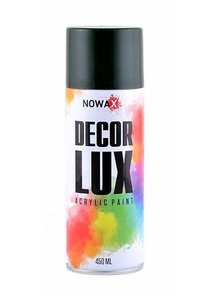 Акрилова фарба глянсова зелений мох nowax decor lux (6005) 450 мл