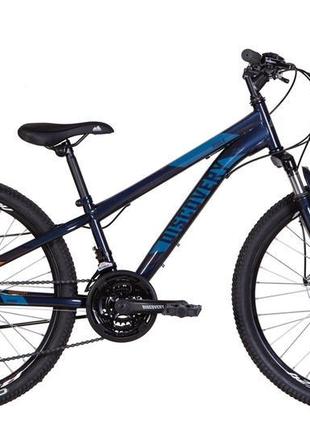 Велосипед 24" discovery rider am dd 2022 рама 11,5" темно-сині...