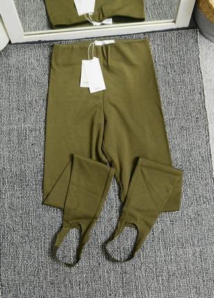 Новые брюки со штрипками mango2 фото