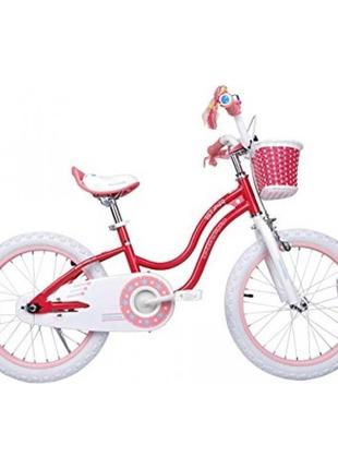 Велосипед дитячий royalbaby star girl 18" bmx st рожевий org1 фото