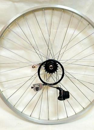 Колесо 28" на потовщеній спиці + планетарна втулці shimano nex...