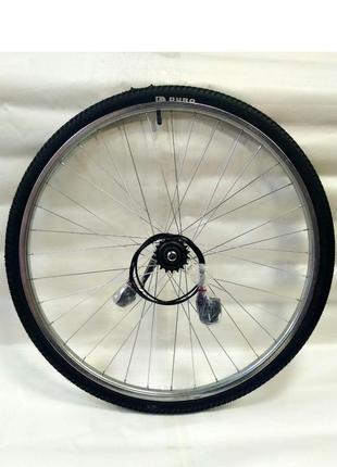 Колесо з гумою 28" на планетарній втулці shimano nexus inter-3...